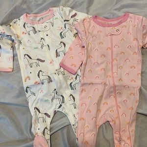 Cloud Island Zipper Onsies w/Footsie